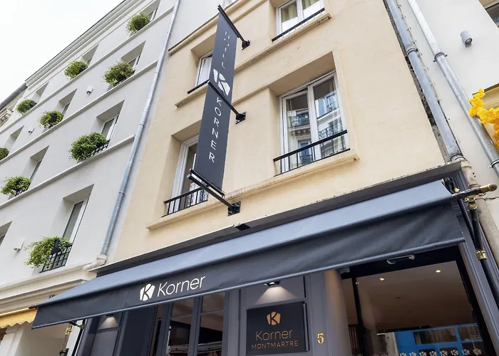 Korner Montmartre Paříž